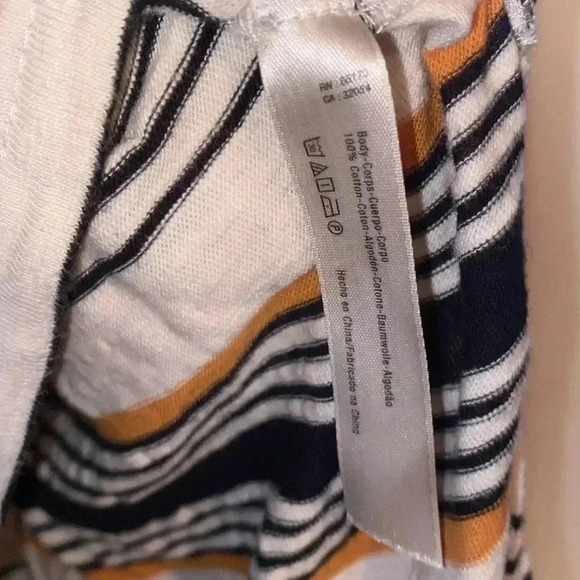 Free People Beach - women’s 100% cotton long sleeve stripe top - small - Picture 5 of 8